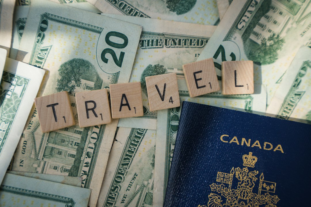 Cover illustration showing airline tickets for travel nurses at an airport gate